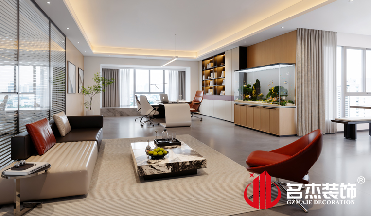 總經理室裝修設計效果