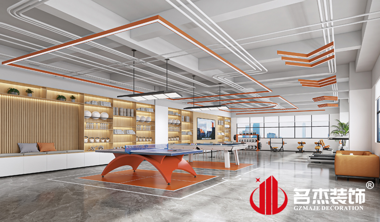 健身區(qū)裝修設(shè)計效果